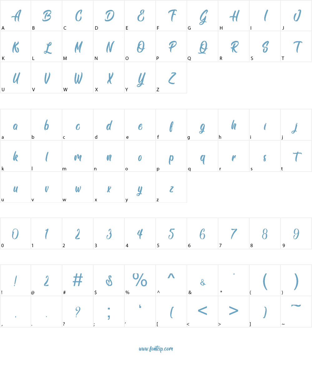 Siam Giants - Personal Use Font Character
